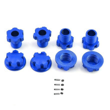 Metal 17Mm Splined Wheel Hex Hub Adapter 8654 for  1/10 E-Revo 2.0 Maxx 1/8 Sledge RC Car Upgrade Parts,