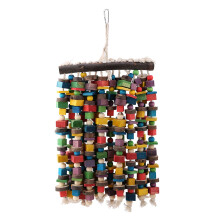 Chewable Bird Toy For Large Parrots Featuring Shredded Papers And Safe Bird Cage Toys With Natural Seagrass For African Grey Cockatoos And Macaws
