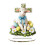 Acryl paashaas ei ornament bureaudecoratie 1