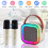 Kids Mini Karaoke Machine Portable Bluetooth Speaker + Dual Wireless Microphone 1