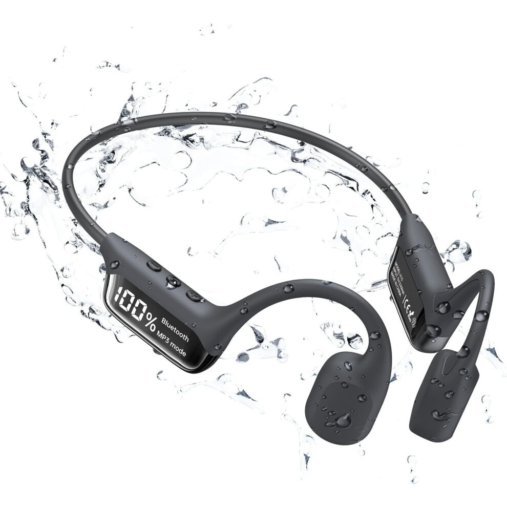 Qunnecard Bone Conduction Swimming Headphones Bluetooth 5.4 968604531200