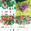 Weihnachtskonfetti aus Kunststoff, Schneeflocken & Weihnachtsmänner (1 Packung) 2