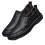 Μοκασίνια για άνδρες, slip-on casual δερμάτινα παπούτσια με αφρό μνήμης, άνετη εφαρμογή, 1