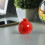 Amusing Home Decor Items Red Ceramic Vases 5