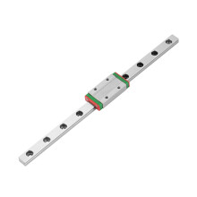 Guide de glissement linéaire pour machine CNC, guide de glissement linéaire miniature avec conception à 4 points de contact et retenue de billes,