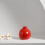 Amusing Home Decor Items Red Ceramic Vases 6