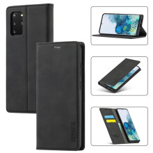 LC.IMEEKE Leather Flip Wallet Case with Card Holder & Magnetic Closure for compatible with Samsung Galaxy S20 Ultra 5G – Shockproof, Kickstand
