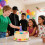 Bougies d'anniversaire multicolores en chiffres romains 4