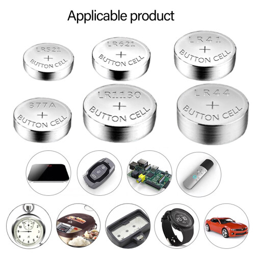 Μπαταρίες κουμπιών LR521/LR621/LR41/LR626/LR144 1.55V για ασφάλεια και ευελιξία σε διαφορετικά 1