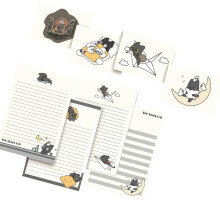 1 Set Little Black Cats Letter Paper with Envelope Set Stationery Paper Set with Envelopes Lovely Writing Paper