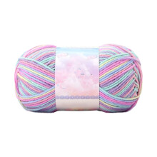 175 Yards (525FT) Tie-Dye Milk Wool Yarn - Thick Crochet & Knitting Yarn, Ideal for Blankets, Hats & Craft Projects