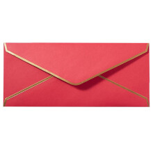 Business Envelopes with Gold Border #10 150gsm