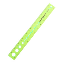 30cm/12" Flexible Rubber Plastic Ruler, Bendable & Shatterproof Straight Edge for Office, Home, Gifts – Compatible with Standard Use