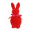 Easter Bunny Figurine Resin White 20 cm 2