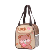 AUDeals 2025 Sac à lunch isotherme mignon pour la rentrée scolaire, motif animal de compagnie, épais, avec bandoulière, étanche et facile à