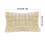 Pluche kussensloop met bubbelstructuur, 74x48 cm, met ritssluiting. 3