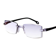 Lunettes de protection contre la lumière bleue, design fin et léger, protection UV400, miroir de lecture zoom intelligent pour les besoins de