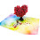 Lesbian Love Tree Pop-Up Greeting Card 3D 2