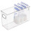BPA-Free Recycled Plastic Organizer Bin, Space-Maximizing Design with Versatile Storage Options, Stackable Storage Bin Clear Plastic Construction for 1
