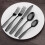 Flatware Set Matte Black Stainless Steel 20-Piece 6