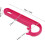 2pcs Easy-Open Loop Pull Can Openers, J-Hook Design, No-Slip Ergonomic Grip, Compatible with Soda/Tin/Bottle Lids 2