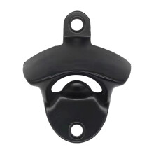 Deschizător de capace de sticle de băuturi, montat pe perete, deschizător de sticle de bere durabil cu accesorii de montare incluse, deschizător