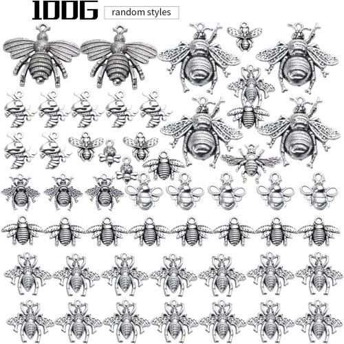 Talismane albină din argint antic 100g (30-60 buc) 1