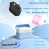 Capa protetora de silicone compatível com AirPods Pro 3, capa protetora de silicone à prova de choque. 4