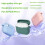 Capa protetora de silicone compatível com AirPods Pro 3, capa protetora de silicone à prova de choque. 6