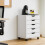 Mobile File Cabinet with 5 Drawers and Wheels 2