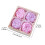 Peony & Rose Scented Candle Set4pcs 3