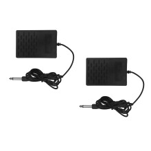 2Stk Stabiles Damper Pedal Für Keyboard Abs+metall Schwarz
