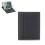Capa com teclado destacável para iPad de 10,2 polegadas, teclas ergonômicas tipo tesoura com couro PU premium, compatível com iPad de 9ª, 8ª e 2