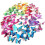 3D Butterfly Wall Decor Stickers Colorful 12pcs 2