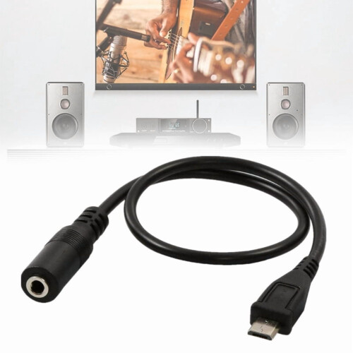 Καλώδιο επέκτασης Micro USB αρσενικό σε θηλυκό 3,5 χιλ. Καλώδιο προσαρμογέα ήχου 3,5 χιλ. 1