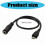 Καλώδιο επέκτασης Micro USB αρσενικό σε θηλυκό 3,5 χιλ. Καλώδιο προσαρμογέα ήχου 3,5 χιλ. 3