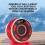 Bluetooth Shower Speaker IP7 Waterproof with Time Display 3