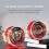 Bluetooth Shower Speaker IP7 Waterproof with Time Display 4