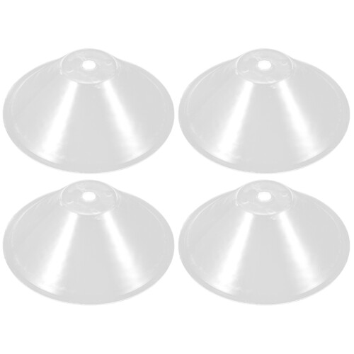4Pcs Transparent Sprayer Nozzle Guards with Splashproof Design