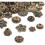 Bronze Bali Style Bead Caps 100 Gram 4