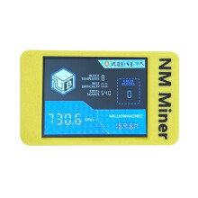 730Kh/S NMMiner NerdMiner+ Gehäuse BTC Miner 2,8 Zoll  Display Bitcoin Krypto Solo Miner A