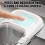 Kitchen Faucet Hanging Drain Basket Strainer White Suction 5