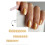 Oferta de uñas postizas cortas con pegamento reutilizable - 12 tamaños, 2 ml 3