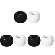 6Pcs Bathroom Ceramic Toothbrush Holders Compact Stand