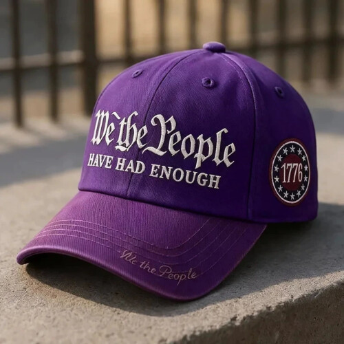We The People 1776 Stars Retro Washed Baseball Cap 1