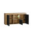 Sideboard Aurora 145cm - Dark Oak & Black Matt Doors and LED Lights 8
