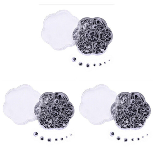 Self Adhesive Wiggle Eyes Stickers Multi for DIY Projects