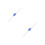 2Pcs Durable Blue Boxing Double End Bag with PU for Accuracy 10