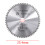 Disco de serra circular de carboneto para madeira e metal, design com redução de recuo, disco de corte de precisão de 8 polegadas com 60 dentes, 5