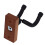 Guitar Wall Mount - Square Beech Walnut Color 12